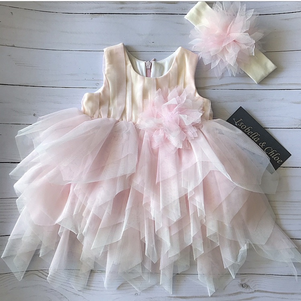 BNWT Baby/Kids Isobella & Chloe Debutante Dress